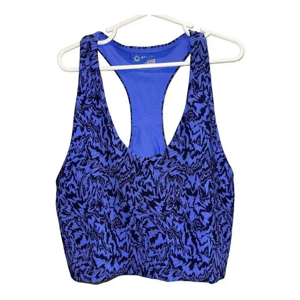 Size S Aerie Offline Real Me Recharge‎ Least Support Razorback Sports Bra